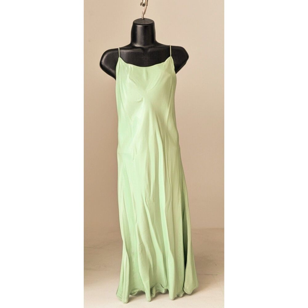 J. Crew Size 10 Fairy Slip Dress Base Layer Lagenlook Dress Mint Goblincore